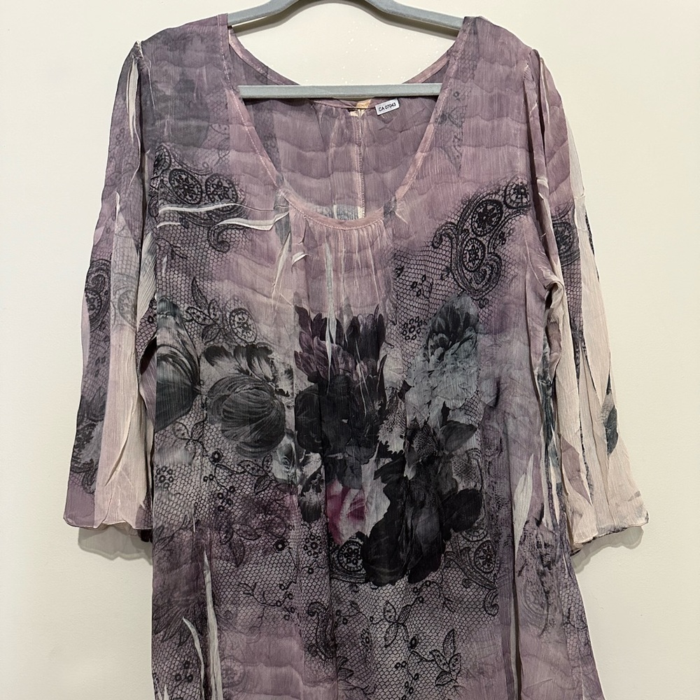 Boho tunic mid thigh